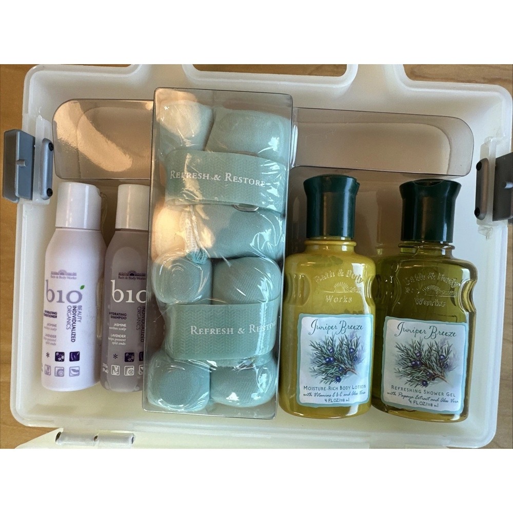 RARE‎ Vintage Bath & Body Works Juniper Breeze Lotion Shower Gel Bio Shampoo